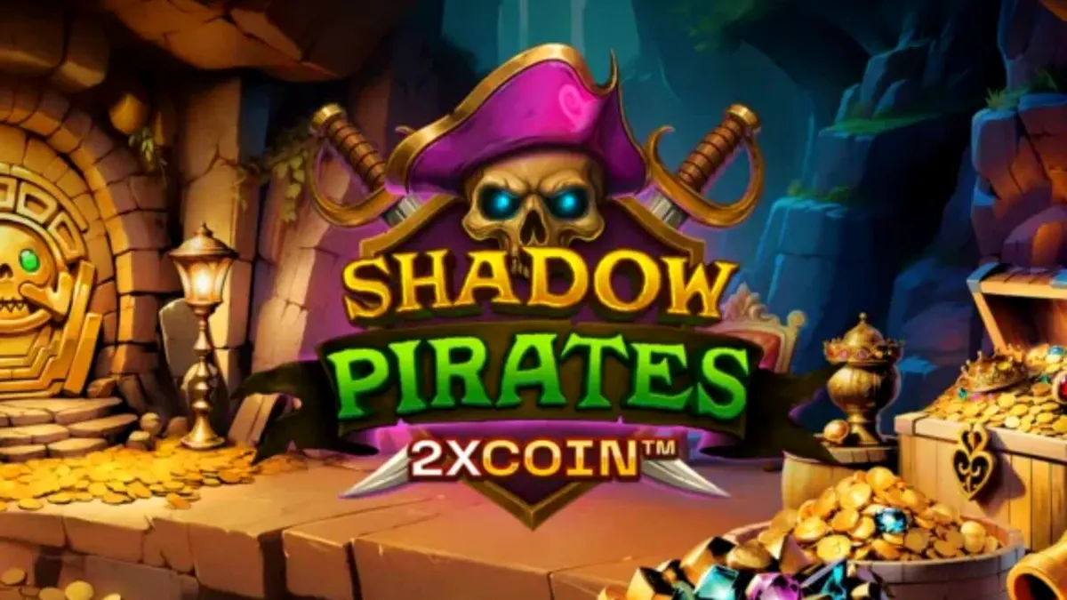 Tampilan visual slot Shadow Pirates dengan tema bajak laut hantu dan cahaya bulan